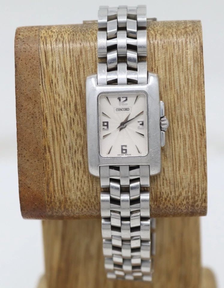 CONCORD SPORTIVO 20MM SILVER DIAL STAINLESS LADIES QUARTZ WATCH 14.25.662 (1 of 1)