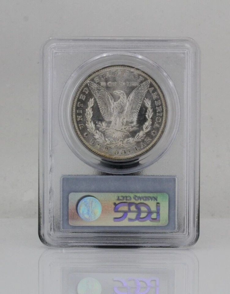 1881-S $1 MORGAN SILVER DOLLAR PCGS MS64: 1881-S $1 MORGAN SILVER DOLLAR PCGS MS64 1881-S $1 MORGAN SILVER DOLLAR PCGS MS64 Description 1881-S $1 Morgan Silver Dollar PCGS MS64 Coin is in great condition. Plastic holder may show signs of wear