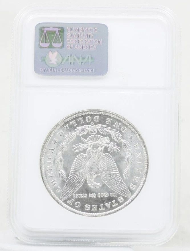 1883 O MORGAN SILVER DOLLAR NGC MS-64 OLD NGC HOLDER: 1883 O MORGAN SILVER DOLLAR NGC MS-64 OLD NGC HOLDER 1883 O MORGAN SILVER DOLLAR NGC MS-64 OLD NGC HOLDER Description 1883 O Morgan Silver Dollar NGC MS-64 Old NGC Holder Coins has been graded as a MS