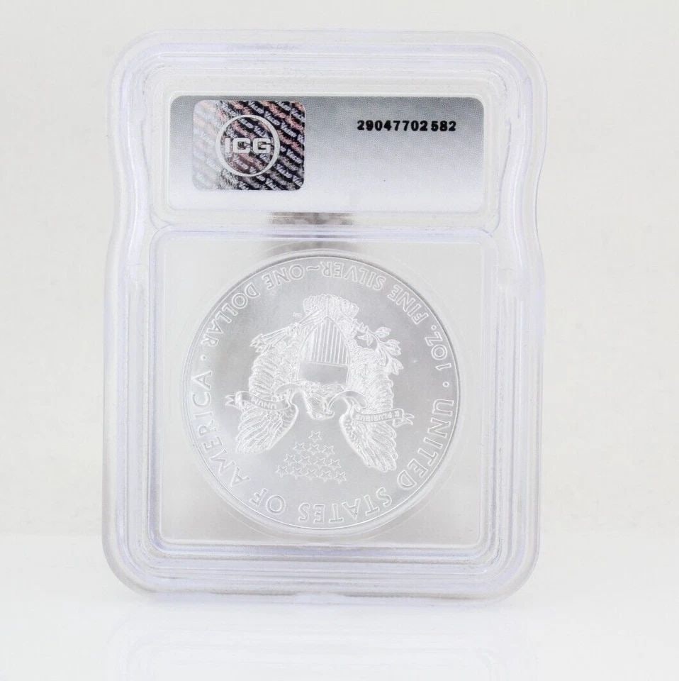 2015 AMERICAN EAGLE DOLLAR MS 70 ICG 1 OZ .999 SILVER $1 COIN FIRST DAY OF ISSUE (1 of 1)