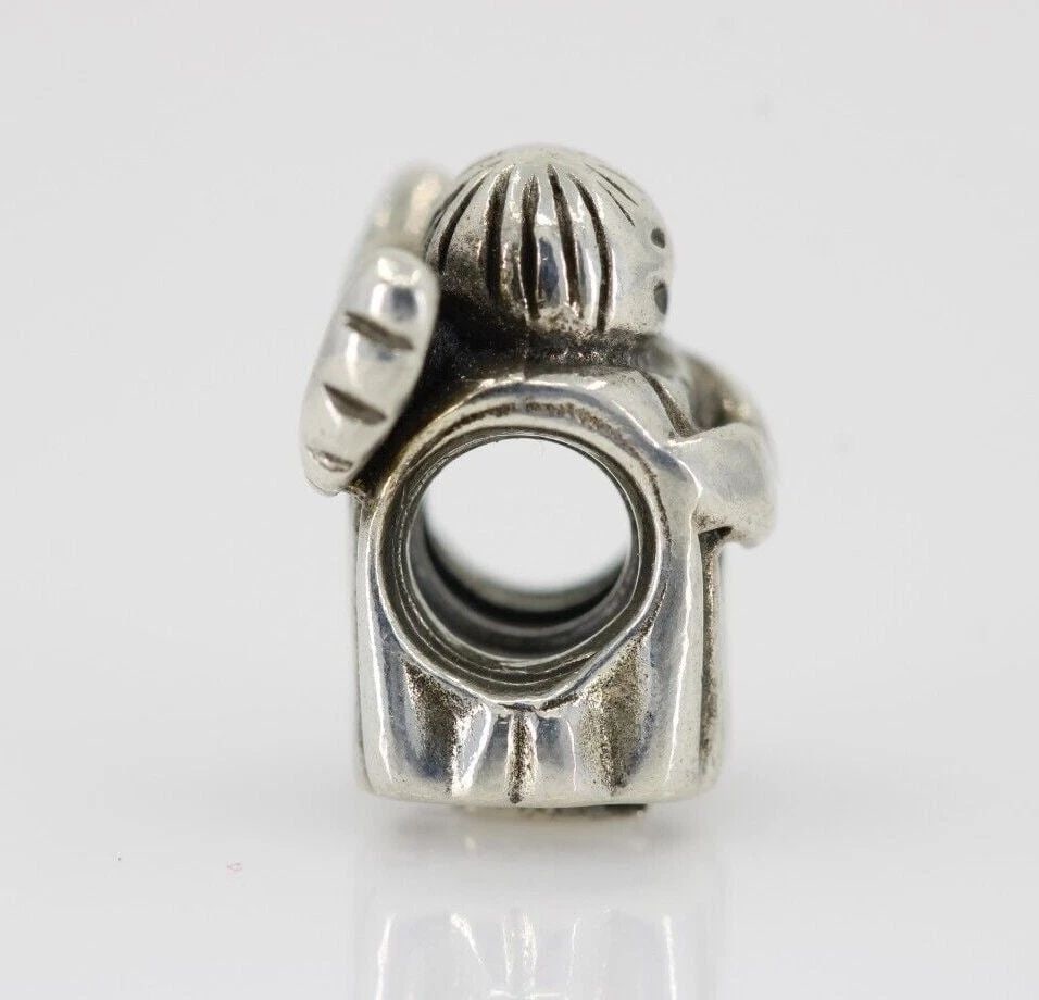 AUTHENTIC PANDORA MOMENTS ANGEL OF HOPE CHARM/BEAD SILVER 925 ALE 790337: AUTHENTIC PANDORA MOMENTS ANGEL OF HOPE CHARM/BEAD SILVER 925 ALE 790337 Description Authentic Pandora Moments Angel of Hope Charm/Bead Silver 925 ALE 790337 "Two beads available. One per purchase pri