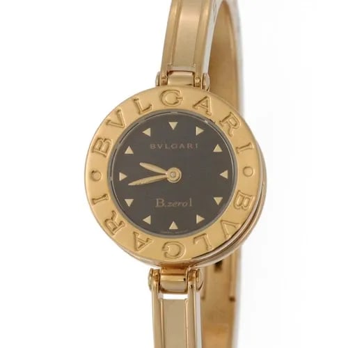 BVLGARI B ZERO.1 QUARTZ 18K YELLOW GOLD LADIES WRIST WATCH BANGLE BRACELET: BVLGARI B ZERO.1 QUARTZ 18K YELLOW GOLD LADIES WRIST WATCH BANGLE BRACELET Bvlgari B Zero.1 Quartz 18k Yellow Gold Ladies Wrist Watch Bangle Bracelet Description This authentic Bvlgari ladies wrist wa