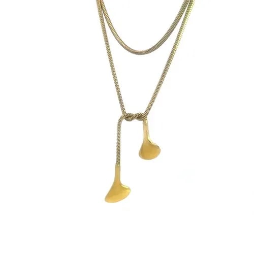 TIFFANY & CO. GOLD LARIAT NECKLACE 18K YELLOW LONG SNAKE CHAIN: TIFFANY & CO. GOLD LARIAT NECKLACE 18K YELLOW LONG SNAKE CHAIN The Tiffany & Co. Gold Lariat Necklace is a stunning piece of vintage jewelry that exudes beauty and elegance. Made from 18k yellow gold 