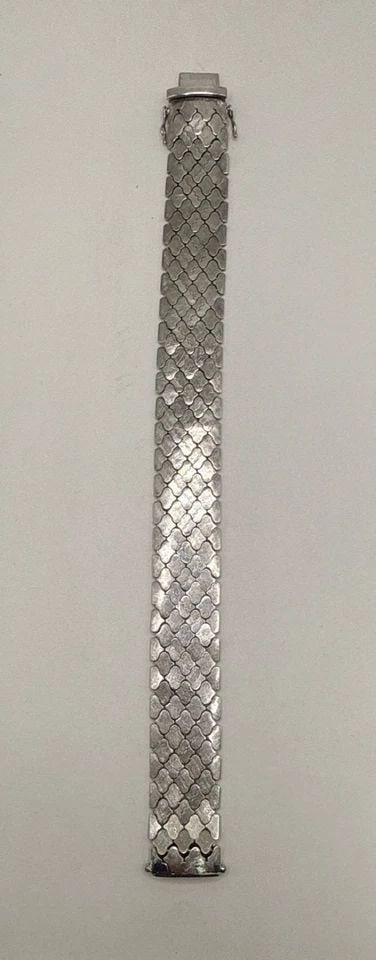 OVAL ARMOR HIGH POLISH ITALY UNISEX BRACELET NEW SOLID REAL 925 STERLING SILVER (1 of 1)