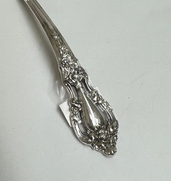 LUNT ELOQUENCE 925 STERLING SILVER FLORAL GRAVY LADLE 6.5" (1 of 1)