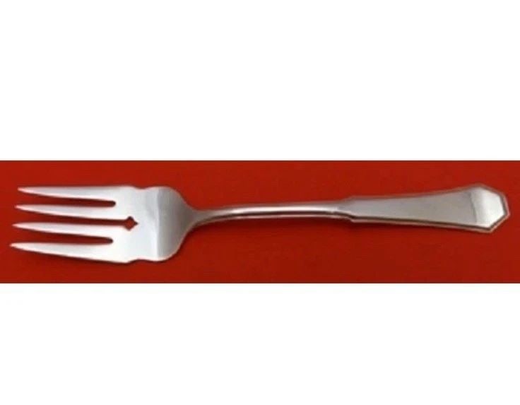 AMERICAN FEDERAL BY REED AND BARTON STERLING SILVER SALAD FORK 6 3/4" FLATWARE (1 of 2)