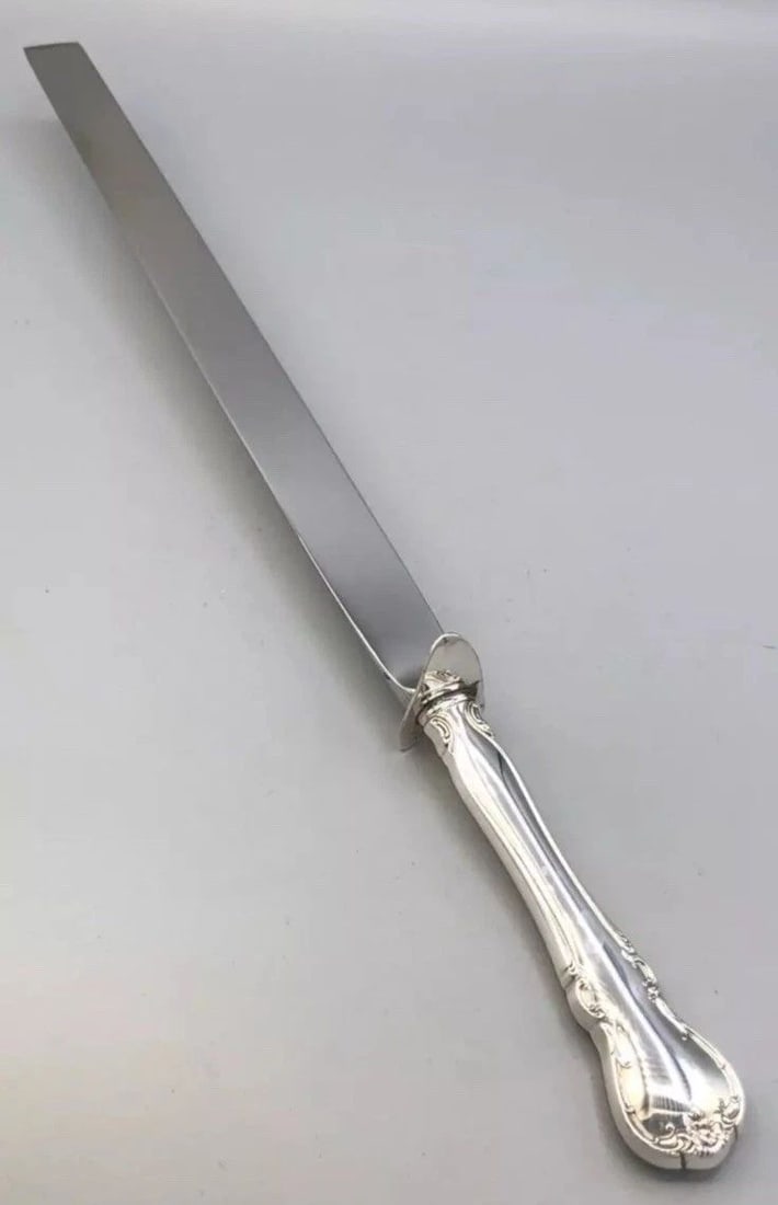 FRENCH PROVINCIAL-TOWLE STERLING SILVER HAM KNIFE 15.75" (1 of 1)