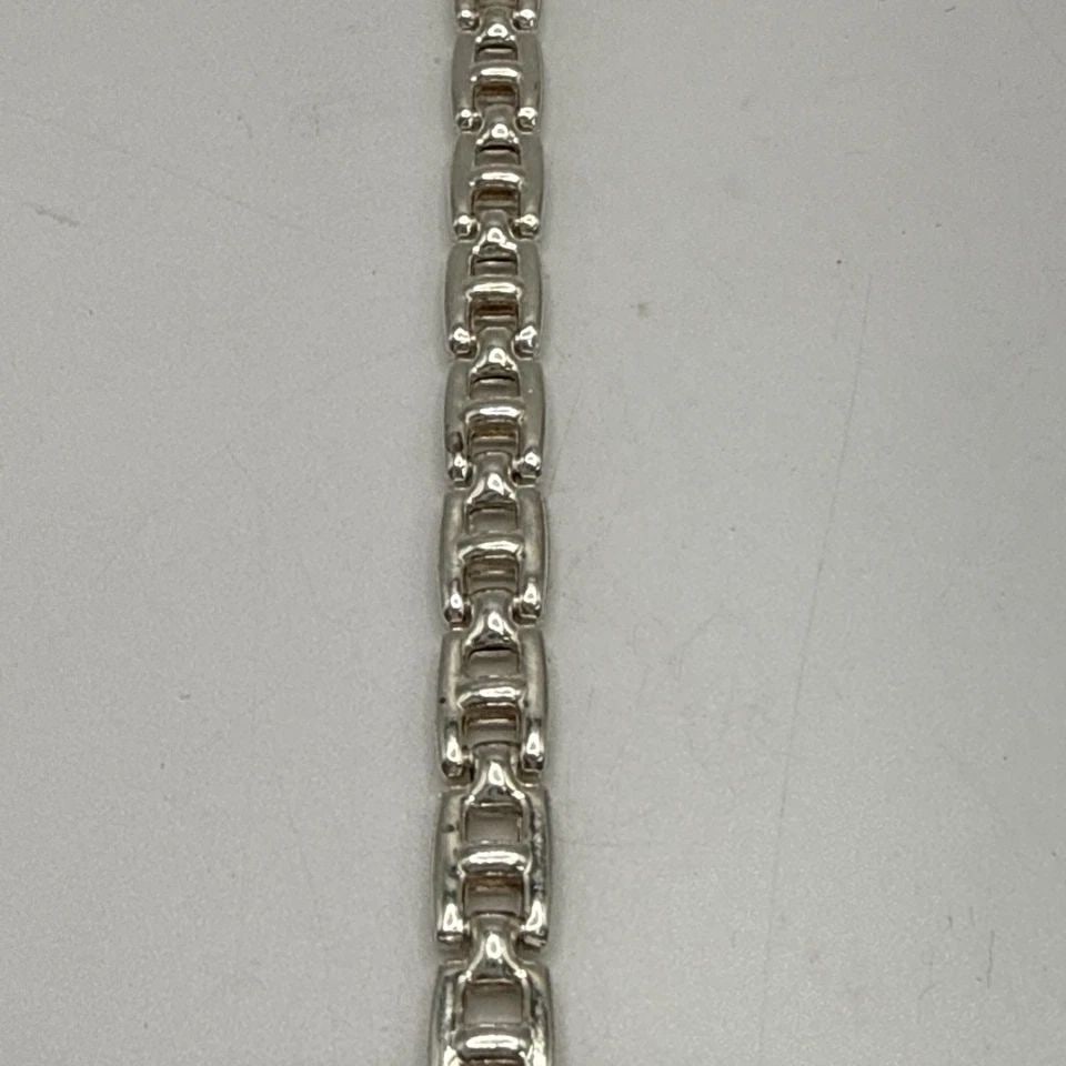 7" STERLING SILVER LINK BRACELET 6.3 GRAMS (1 of 1)