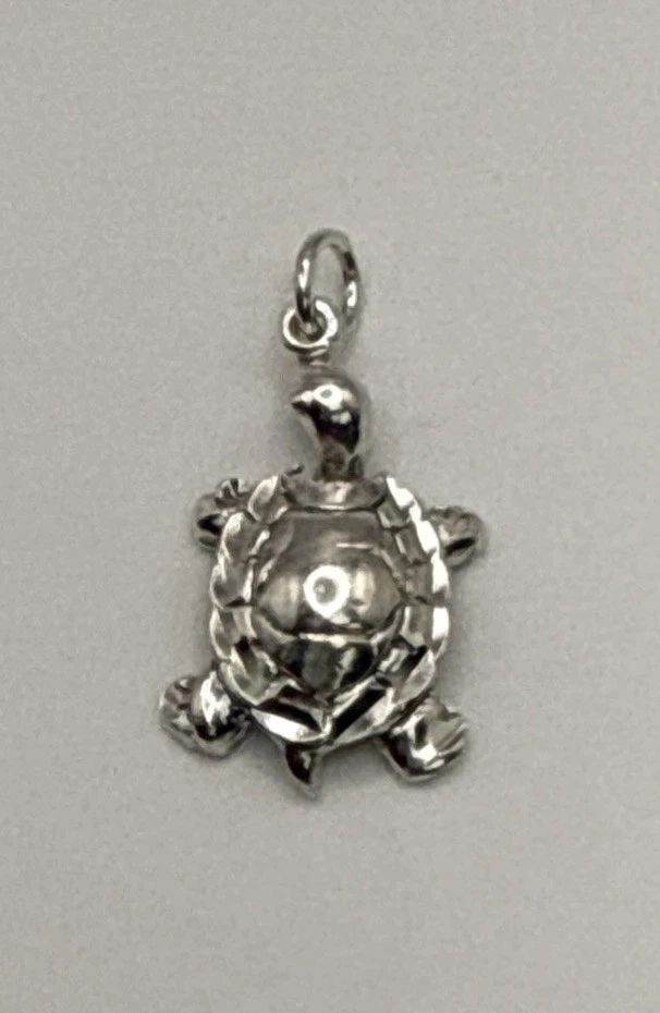 STERLING SILVER TURTLE CHARM 2.5 GRAMS These Sterling Silver Clip-On Earrings are a stylish and: These Sterling Silver Clip-On Earrings are a stylish and elegant accessory perfect for adding a touch of sophistication to any outfit. Made from 925 sterling silver, they feature a classic stud style 