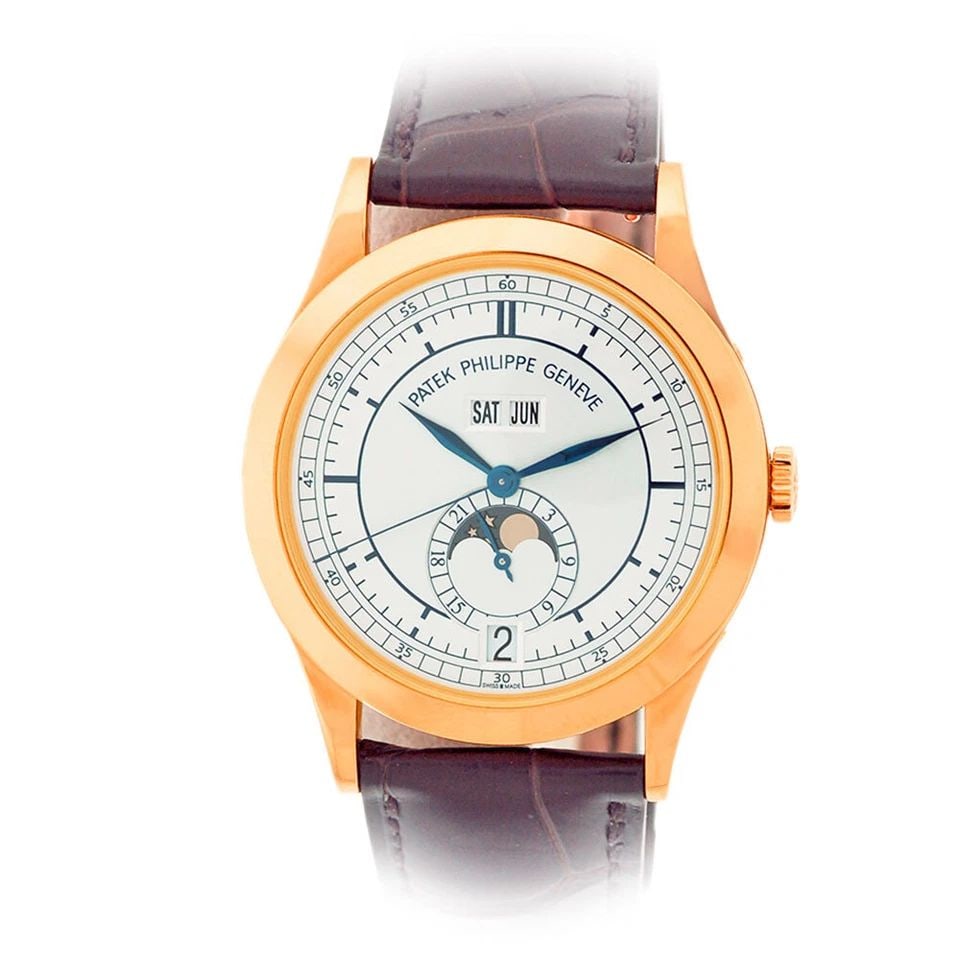 PATEK PHILIPPE 18K ROSE GOLD ANNUAL CALENDAR 5396 R BOX WARRANTY PAPERS 2007 (1 of 2)