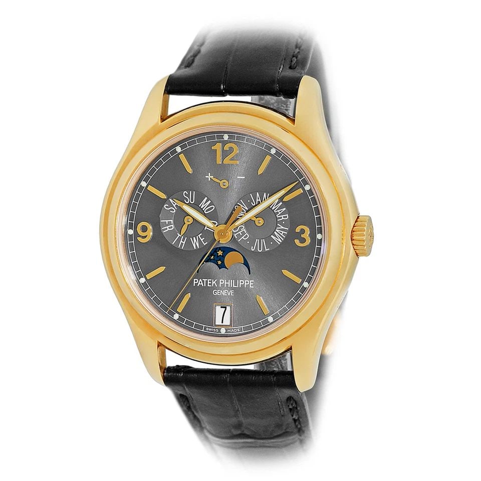 PATEK PHILIPPE 18K YELLOW GOLD 39MM REF. 5146 ANNUAL CALENDAR BOX WARRANTY (1 of 2)