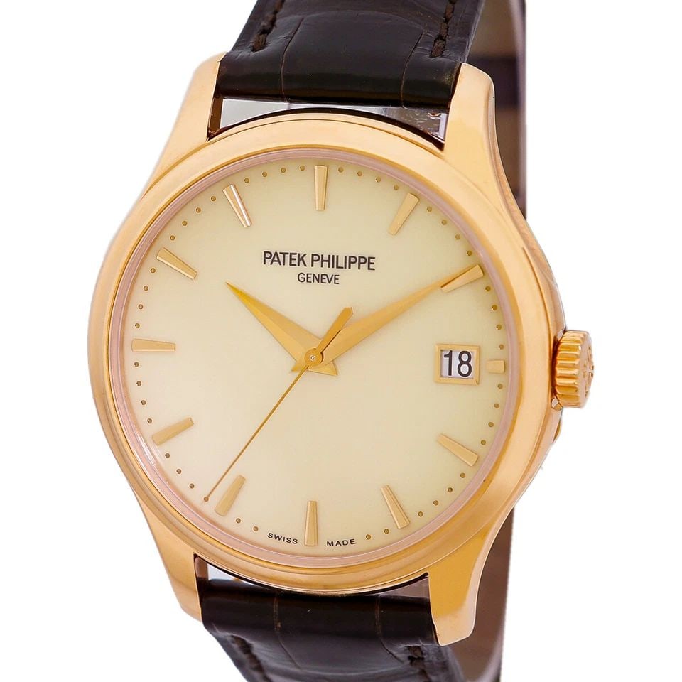 PATEK PHILIPPE 18K ROSE GOLD 39MM REF.# 5227 CALATRAVA BOX WARRANTY 2022 (1 of 2)