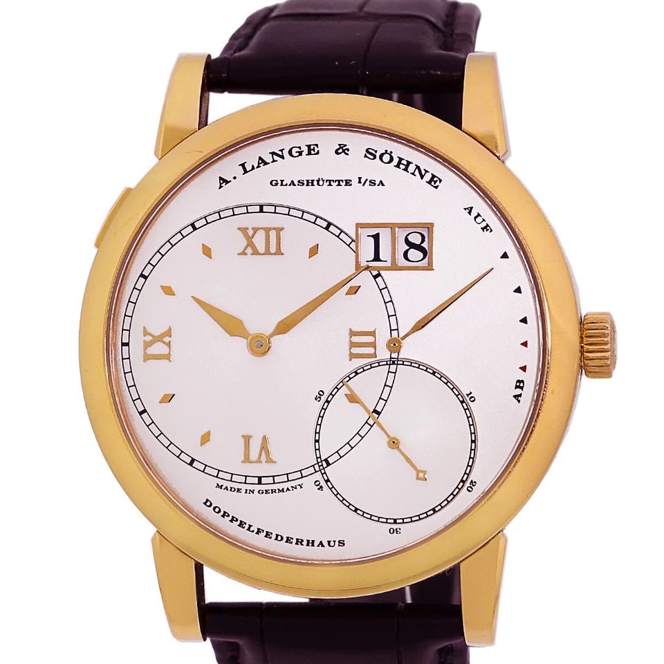 A. LANGE & SÖHNE 18K ROSE GOLD 42MM GROSSE LANGE 1 115.022 BOX MINTY WARRANTY (1 of 2)
