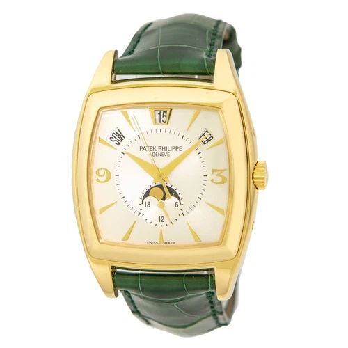 PATEK PHILIPPE 18K YELLOW GOLD GONDOLO ANNUAL CALENDAR 5135 MOON BOX WARRANTY (1 of 1)