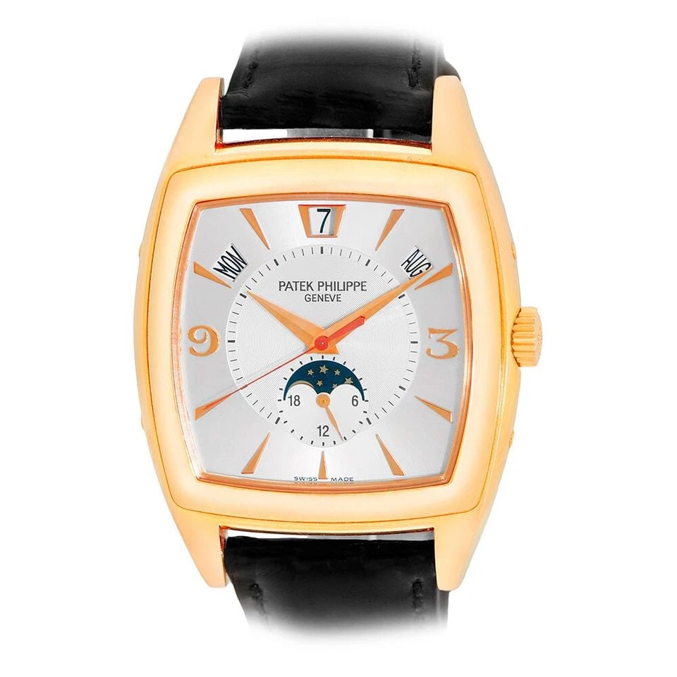 PATEK PHILIPPE 18K YELLOW GOLD 39MM GONDOLO ANNUAL CALENDAR 5135 BOX WARRANTY (1 of 2)