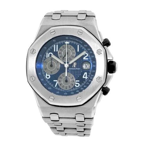 AUDEMARS PIGUET 42MM AUDEMARS PIGUET ROYAL OAK OFFSHORE CHRONOGRAPH BLUE BOX (1 of 1)