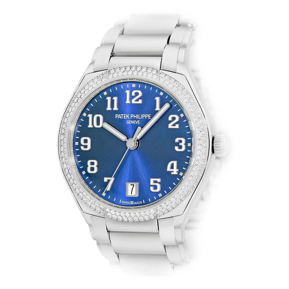 PATEK PHILIPPE STAINLESS STEEL 36MM DIAMOND TWENTY-4 7300 BOX WARRANTY 2025 (1 of 2)