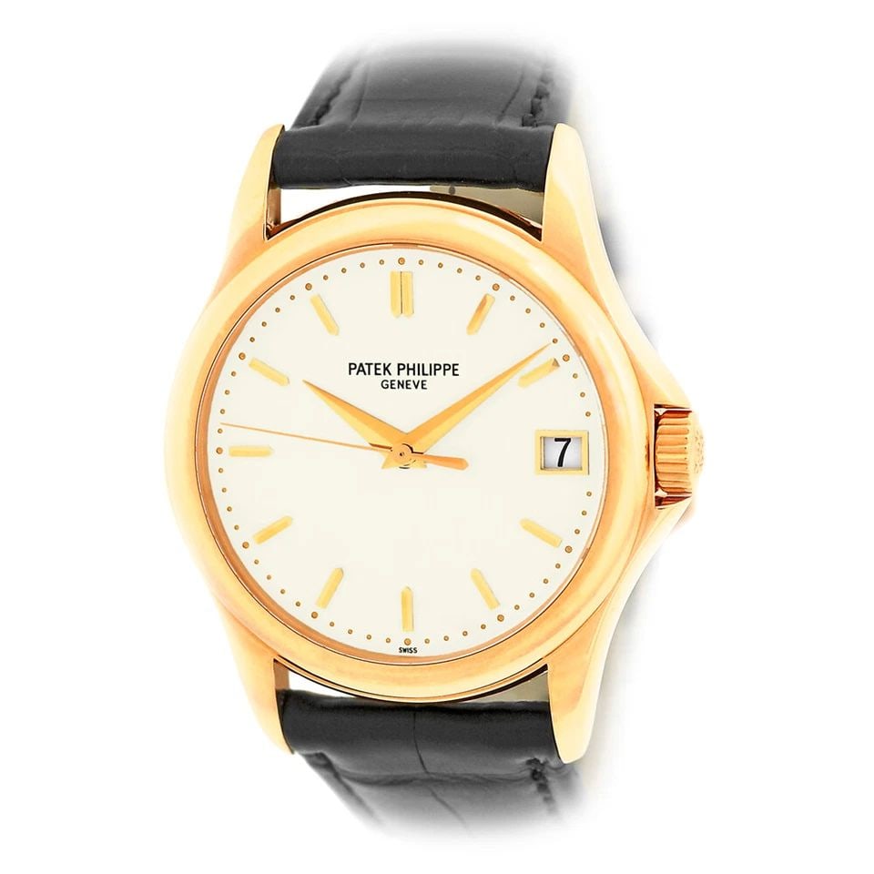 PATEK PHILIPPE 18K YELLOW GOLD 37MM CALATRAVA # 5127 BOX PAPERS WARRANTY 2017 (1 of 2)