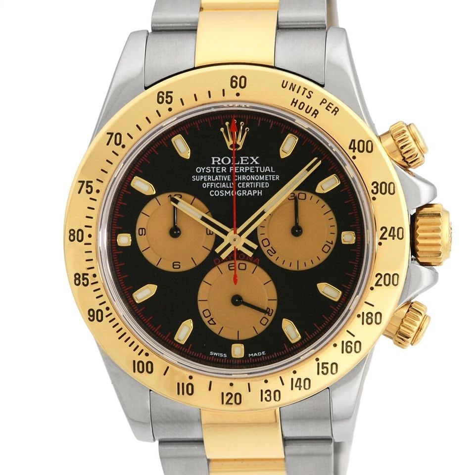 ROLEX STAINLESS STEEL & YELLOW GOLD 40MM DAYTONA COSMOGRAPH 116523 WARRANTY BOX: ROLEX STAINLESS STEEL & YELLOW GOLD 40MM DAYTONA COSMOGRAPH 116523 WARRANTY BOX Pre-Owned ROLEX Stainless Steel & 18K Yellow Gold 40mm Daytona Cosmograph 116523 Warranty Box Pre-Owned Gent's Stainless