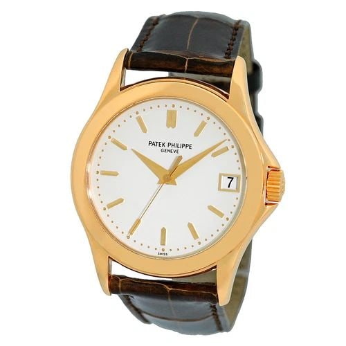 PATEK PHILIPPE 18K YELLOW GOLD CALATRAVA TAILLE 5107 J WARRANTY BOX 5107-J MINTY: PATEK PHILIPPE 18K YELLOW GOLD CALATRAVA TAILLE 5107 J WARRANTY BOX 5107-J MINTY PATEK PHILIPPE 18K Yellow Gold Calatrava Taille # 5107 J Warranty Box 5107-J Gent's 18K Yellow Gold Patek Philippe Ref.