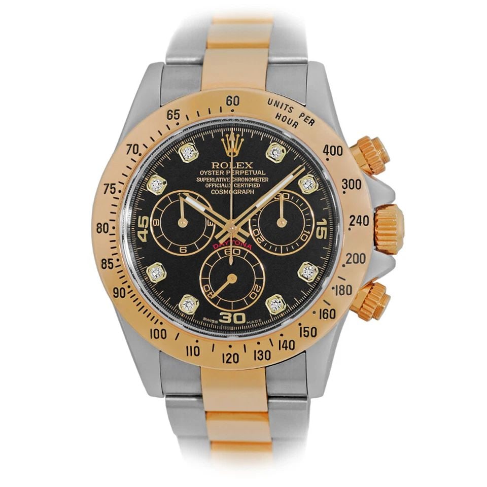 ROLEX STAINLESS STEEL & YELLOW GOLD 40MM DAYTONA COSMOGRAPH 116523 WARRANTY BOX: ROLEX STAINLESS STEEL & YELLOW GOLD 40MM DAYTONA COSMOGRAPH 116523 WARRANTY BOX Pre-Owned ROLEX Stainless Steel & 18K Yellow Gold 40mm Daytona Cosmograph 116523 Warranty Box Pre-Owned Gent's Stainless