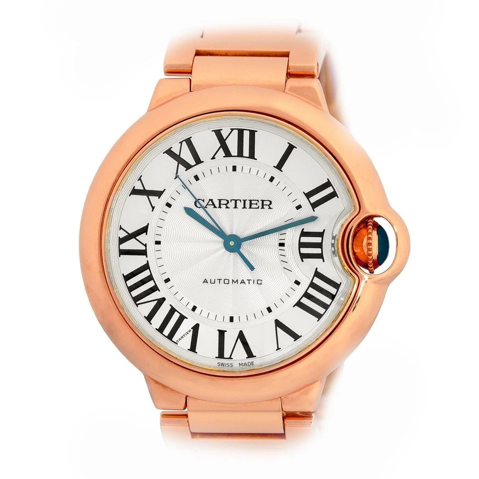 CARTIER 18K ROSE GOLD 36MM BALLON BLEU DE CARTIER W69004Z2 - 3003 BOX WARRANTY (1 of 2)