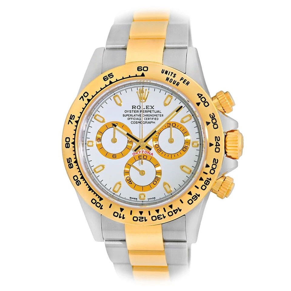 ROLEX STAINLESS STEEL & YELLOW GOLD 40MM DAYTONA COSMOGRAPH 116523 WARRANTY BOX: ROLEX STAINLESS STEEL & YELLOW GOLD 40MM DAYTONA COSMOGRAPH 116523 WARRANTY BOX Pre-Owned ROLEX Stainless Steel & 18K Yellow Gold 40mm Daytona Cosmograph 116523 Warranty Box Pre-Owned Gent's Stainless