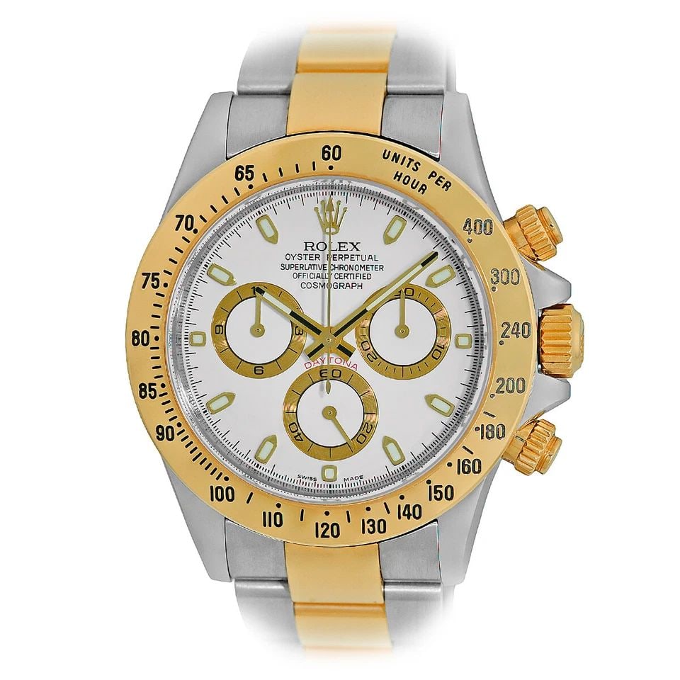 ROLEX STAINLESS STEEL & YELLOW GOLD 40MM DAYTONA COSMOGRAPH 116523 WARRANTY BOX: ROLEX STAINLESS STEEL & YELLOW GOLD 40MM DAYTONA COSMOGRAPH 116523 WARRANTY BOX Pre-Owned ROLEX Stainless Steel & 18K Yellow Gold 40mm Daytona Cosmograph 116523 Warranty Box Pre-Owned Gent's Stainless