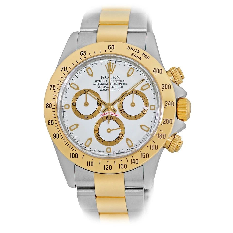 ROLEX STAINLESS STEEL & YELLOW GOLD 40MM DAYTONA COSMOGRAPH 116523 WARRANTY BOX: ROLEX STAINLESS STEEL & YELLOW GOLD 40MM DAYTONA COSMOGRAPH 116523 WARRANTY BOX Pre-Owned ROLEX Stainless Steel & 18K Yellow Gold 40mm Daytona Cosmograph 116523 Warranty Box Pre-Owned Gent's Stainless