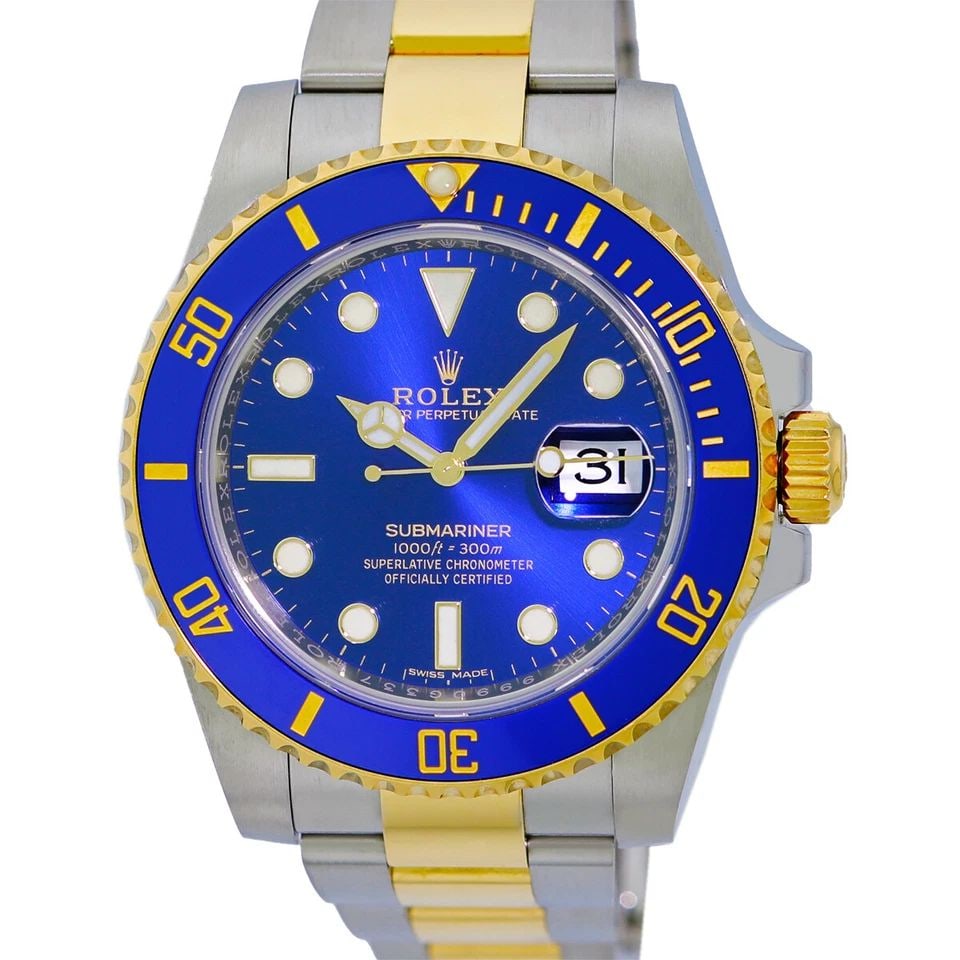 ROLEX STAINLESS STEEL & 18K YELLOW GOLD CERAMIC SUBMARINER 116613 2020 WARRANTY: ROLEX STAINLESS STEEL & 18K YELLOW GOLD CERAMIC SUBMARINER 116613 2020 WARRANTY ROLEX Stainless Steel & 18K Yellow Gold Ceramic Submariner 116613 Box 2020 Warranty Gent's Stainless Steel & 18K Yellow 