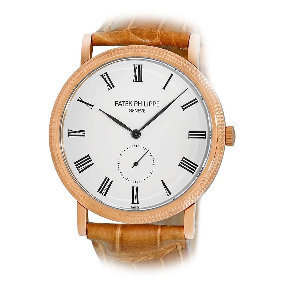 PATEK PHILIPPE 18K ROSE PINK GOLD 36MM CALATRAVA 5119 R WARRANTY BOX MINTY (1 of 2)