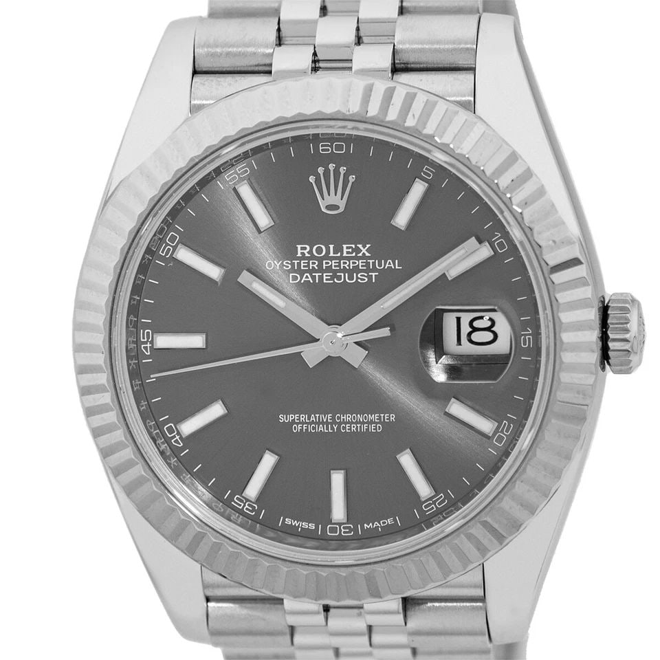 ROLEX STEEL 41MM ROLEX DATEJUST 41 JUBILEE 126334 WARRANTY CARD 2018 BOX MINTY: ROLEX STEEL 41MM ROLEX DATEJUST 41 JUBILEE 126334 WARRANTY CARD 2018 BOX MINTY Gent's Stainless Steel 41mm Rolex Datejust 41 126334 Box Warranty 2018 MINTY Gent's Stainless Steel 41mm Rolex "Datejust 