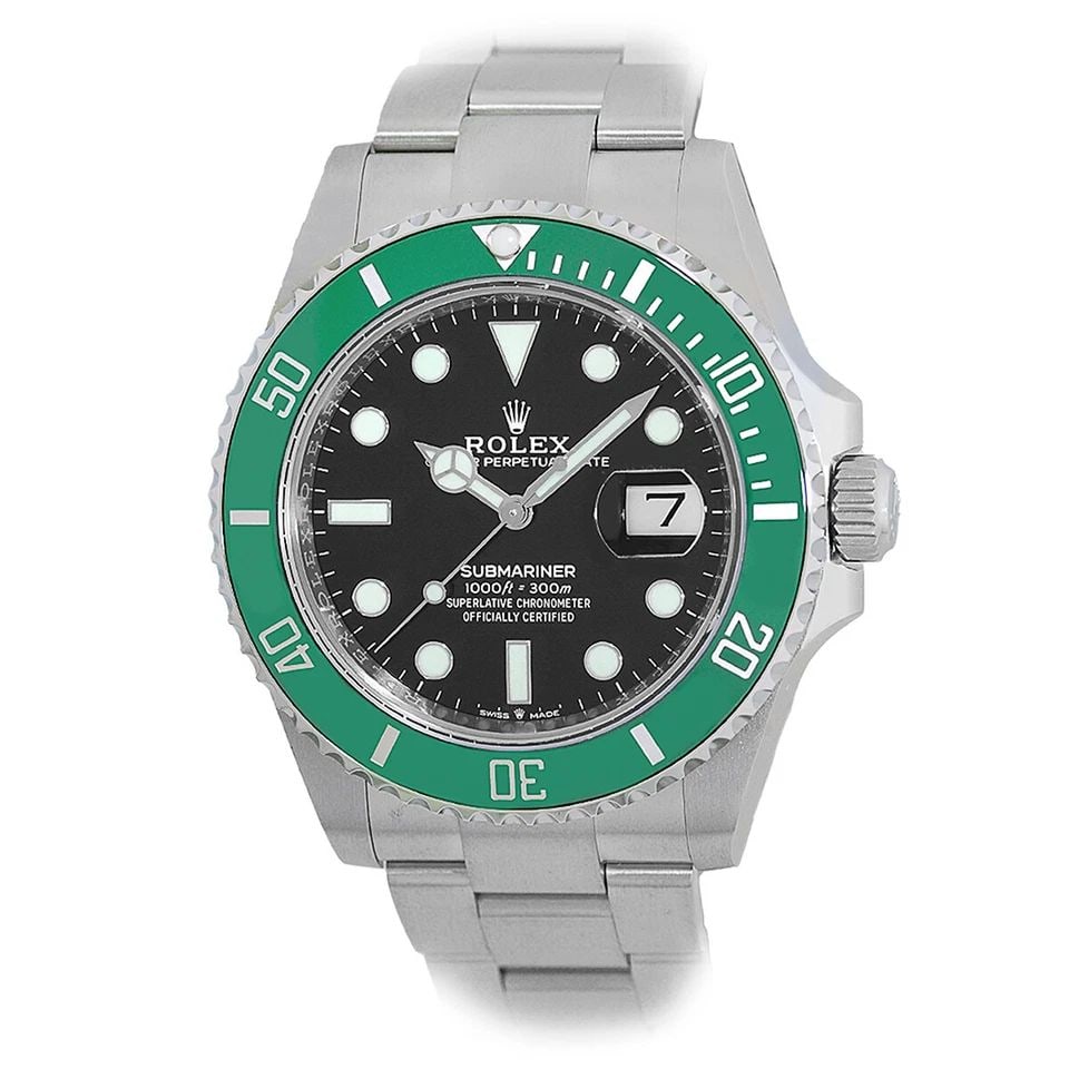 ROLEX STAINLESS STEEL 41MM GREEN BEZEL SUBMARINER 126610LV BOX WARRANTY 2024: ROLEX STAINLESS STEEL 41MM SUBMARINER 126610LV STARBUCKS BOX WARRANTY 2022 MINTY ROLEX Stainless Steel 41mm Submariner 126610LV Starbucks Box Warranty 2022 MINTY Pre-Owned Gent's Stainless Steel 41mm 