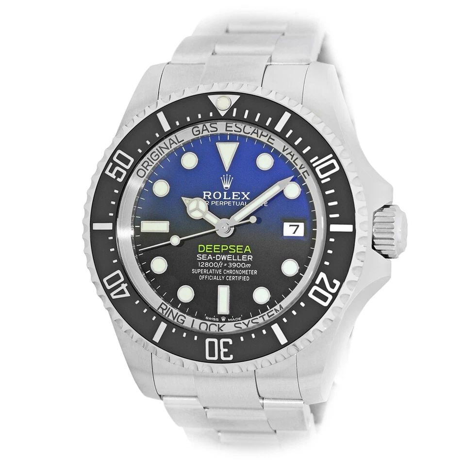 ROLEX STAINLESS STEEL 44MM DEEPSEA CAMERON D-BLUE 136660 BOX WARANTY 2023 (1 of 2)