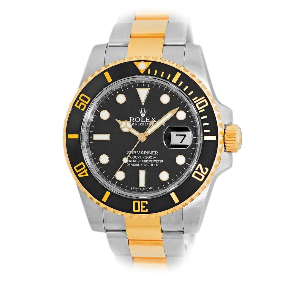 ROLEX STAINLESS STEEL & 18K YELLOW GOLD SUBMARINER 116613 LN WARRANTY 2015 MINTY: ROLEX STAINLESS STEEL & 18K YELLOW GOLD SUBMARINER 116613 LN WARRANTY 2020 MINTY ROLEX Stainless Steel & 18K Yellow Gold 40mm Submariner 116613LN Box Warranty 2020 MINTY Gent's Stainless Steel & 18K Y