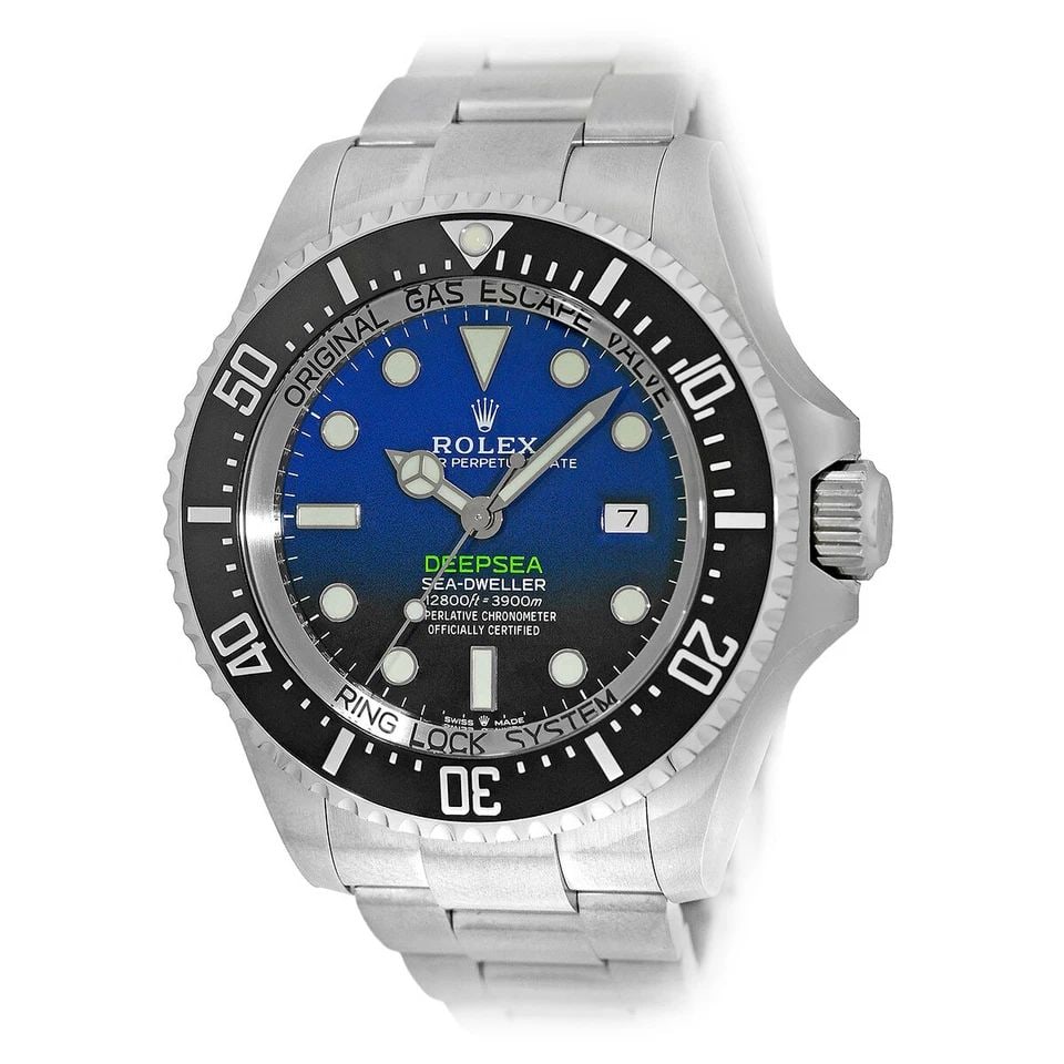 ROLEX STAINLESS STEEL 44MM DEEPSEA CAMERON D-BLUE 126660 BOX 2019 WARRANTY MINTY (1 of 2)