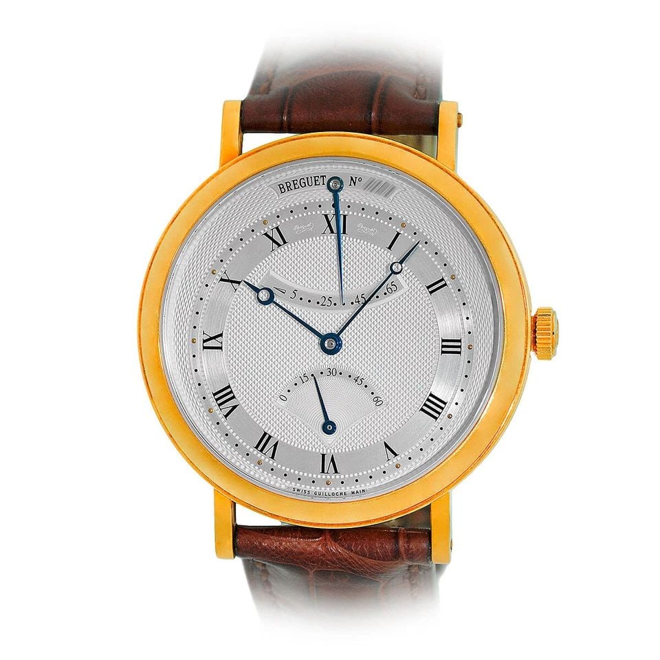 BREGUET 18K YELLOW GOLD 39MM CLASSIQUE RETROGRADE SECONDS 5207BA BOX WARRANTY: BREGUET 18K YELLOW GOLD 39MM CLASSIQUE RETROGRADE SECONDS 5207BA BOX WARRANTY BREGUET 18K Yellow Gold 39mm Classique Retrograde Seconds 5207BA Box Warranty MINTY Gent's 18K Yellow Gold 39mm Breguet "C