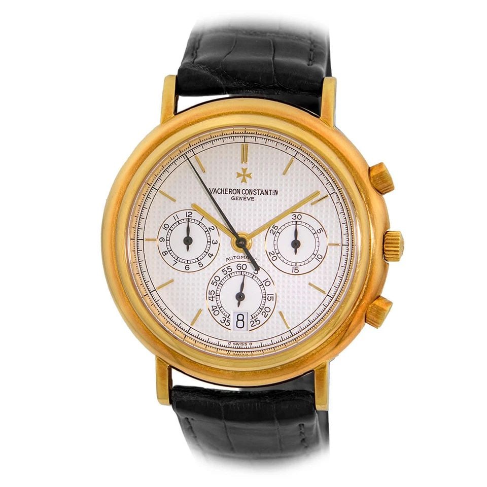 VACHERON CONSTANTIN 18K YELLOW GOLD 38MM PATRIMONY 49003 AUTOMATIC CHRONOGRAPH (1 of 2)