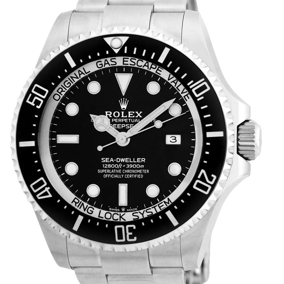 ROLEX STAINLESS STEEL 44MM DEEPSEA SEA-DWELLER 126660 BOX WARRANTY 2019: ROLEX Stainless Steel 44mm DEEPSEA Sea-Dweller 126660 Box Warranty Certified Pre-Owned Gent's Stainless Steel 44mm Rolex DEEPSEA "Sea-Dweller" Item #: CDC112007 BRAND Rolex Model: DEEPSEA "Sea-Dweller