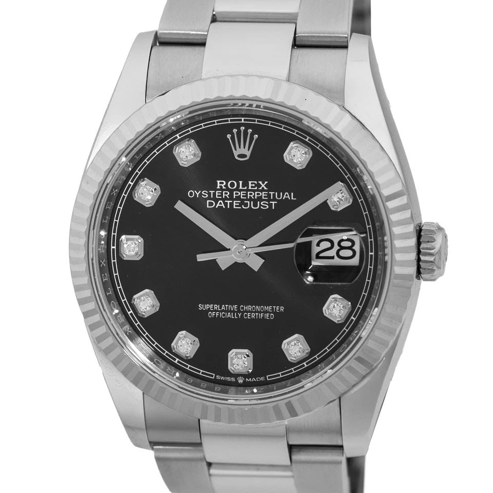 ROLEX STAINLESS STEEL 36MM DATEJUST 126234 WARRANTY BOX 2020 (1 of 2)