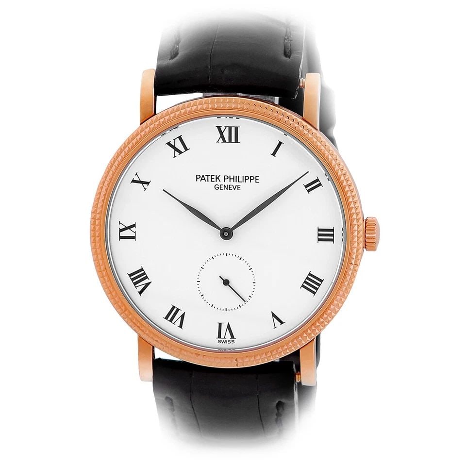 PATEK PHILIPPE 18K ROSE GOLD 33MM CALATRAVA # 3919 R BOX WARRANTY 3919-R MINTY (1 of 2)