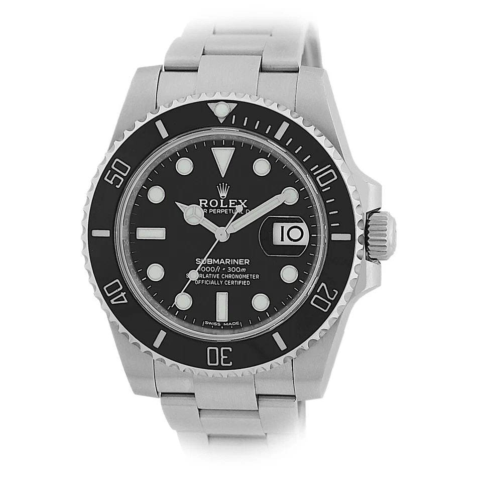ROLEX STAINLESS STEEL 40MM CERAMIC SUBMARINER 116610LN BOX WARRANTY 2020 MINTY (1 of 2)