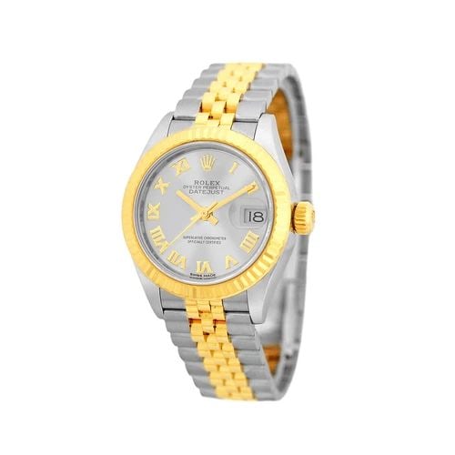 ROLEX STEEL & 18K YELLOW GOLD 28MM DATEJUST 279173 BOX LIFETIME WARRANTY MINTY: ROLEX STEEL & 18K YELLOW GOLD 28MM DATEJUST 279173 BOX LIFETIME WARRANTY MINTY ROLEX Steel & 18K Yellow Gold 28mm Datejust Box Warranty Pre-Owned Lady's Stainless Steel & 18K Yellow Gold 28mm Rolex "D