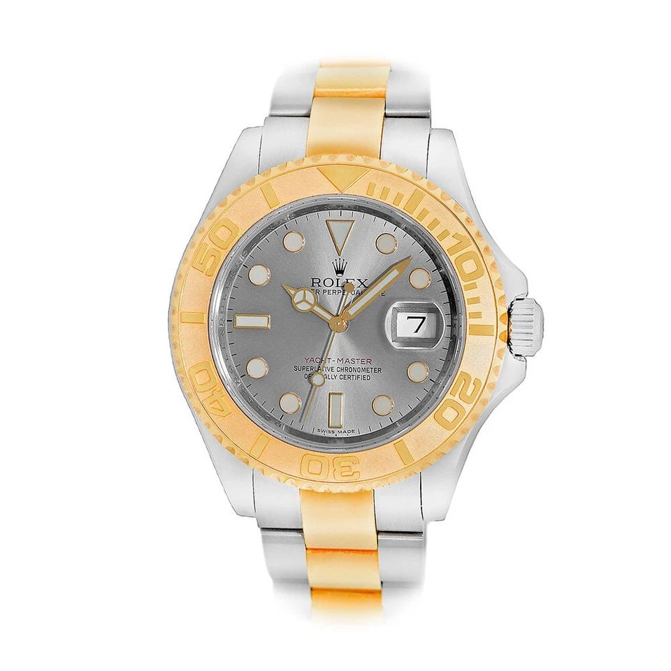 ROLEX STAINLESS & 18K YELLOW GOLD 40MM YACHT-MASTER 16623 BOX WARRANTY 2017: ROLEX STAINLESS & 18K YELLOW GOLD 40MM YACHT-MASTER 16623 BOX WARRANTY 2017 ROLEX Stainless & 18K Yellow Gold 40mm Yacht-Master 16623 Box Warranty Pre-Owned Gent's Stainless Steel & 18K Yellow Gold 40