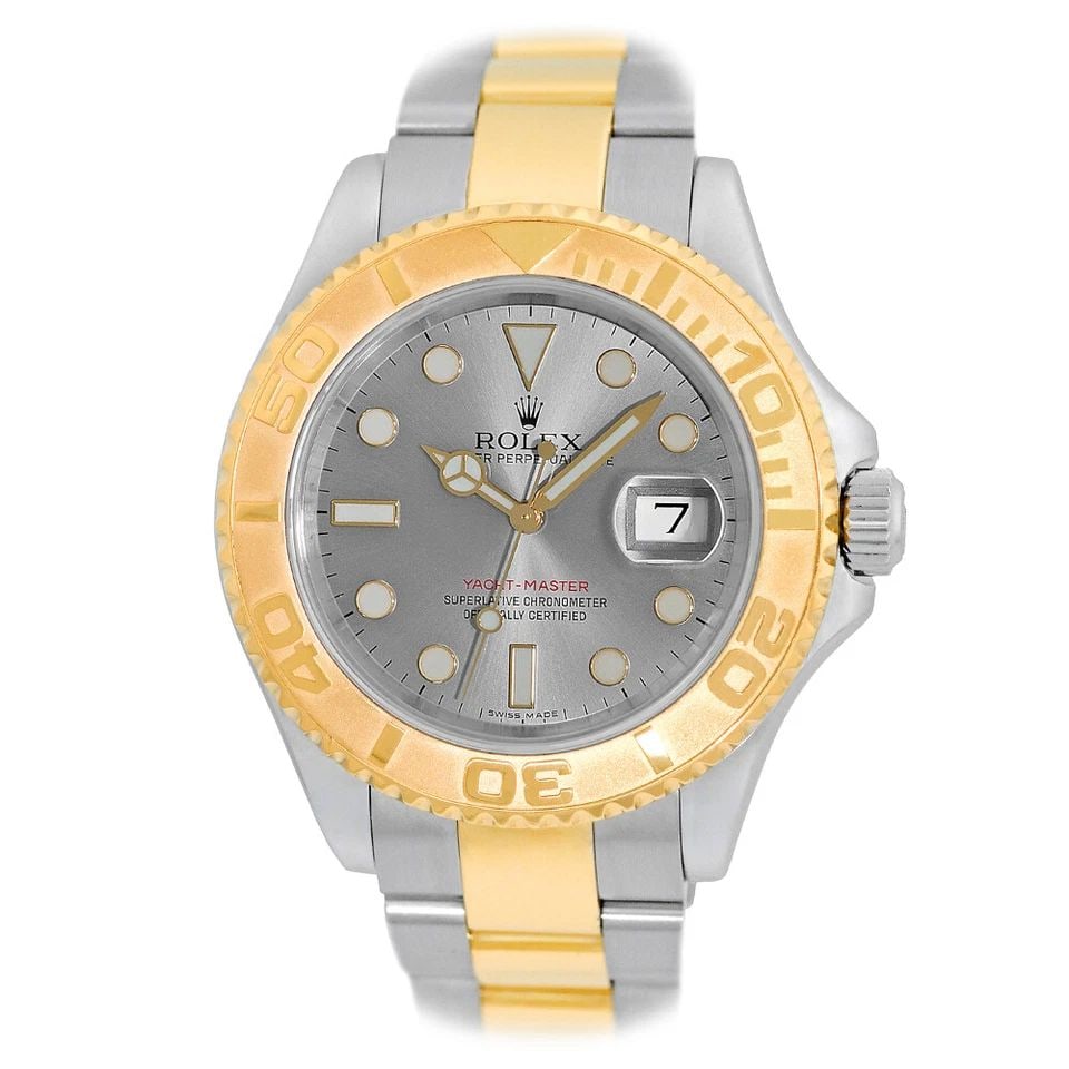 ROLEX STAINLESS & 18K YELLOW GOLD 40MM YACHT MASTER 16623 BOX WARRANTY MINTY: ROLEX STAINLESS & 18K YELLOW GOLD 40MM YACHT MASTER 16623 BOX WARRANTY MINTY ROLEX Stainless Steel & 18K Yellow Gold 40mm Yacht-Master 16623 Warranty Box MINTY Pre-Owned Gent's Stainless Steel & 18K Y