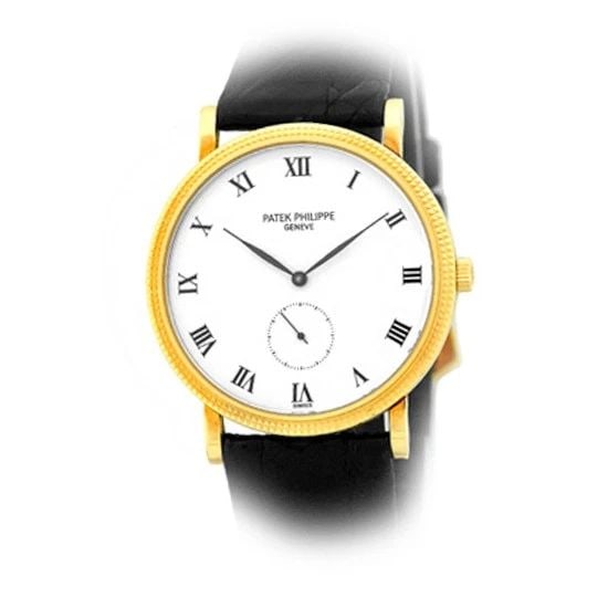 PATEK PHILIPPE 18K YELLOW GOLD 33MM CALATRAVA # 3919 BOX WARRANTY: PATEK PHILIPPE 18K YELLOW GOLD 33MM CALATRAVA # 3919 BOX WARRANTY BRAND: Patek Philippe Model: Calatrava Reference No: 3919-J Gender: Gent’s Movement: Handmade Swiss Mechanical(manual-wound) Movemen