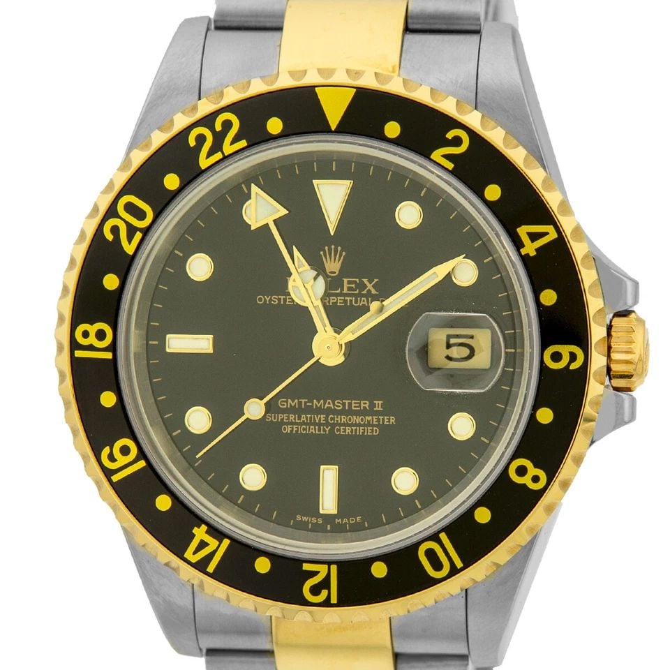 ROLEX STAINLESS STEEL & 18K YELLOW GOLD 40MM GMT MASTER II 16713LN WARRANTY BOX: ROLEX STAINLESS STEEL & 18K YELLOW GOLD 40MM GMT MASTER II 16713LN WARRANTY BOX ROLEX Stainless Steel & 18K Yellow Gold 40mm GMT Master II 16713 Warranty Box Pre-Owned Gent's Stainless Steel & 18K Yel