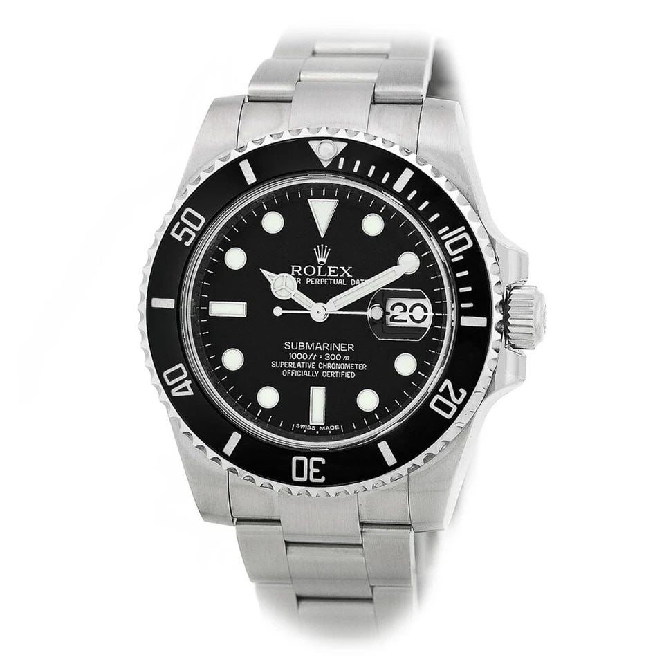 ROLEX STAINLESS STEEL 40MM SUBMARINER DATE 116610 BOX WARRANTY MINTY (1 of 2)