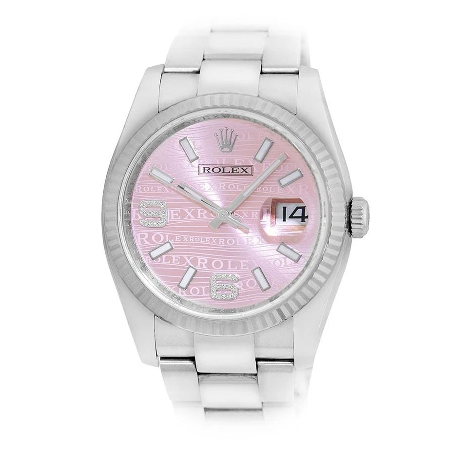 ROLEX STAINLESS STEEL 36MM DATEJUST 116234 BOX WARRANTY: ROLEX STAINLESS STEEL 36MM DATEJUST 116234 BOX WARRANTY ROLEX Certified Pre-Owned Stainless Steel 36mm "Datejust" Certified Pre-Owned Stainless Steel 36mm Rolex "Datejust" Item #: CT48445B Brand: Role