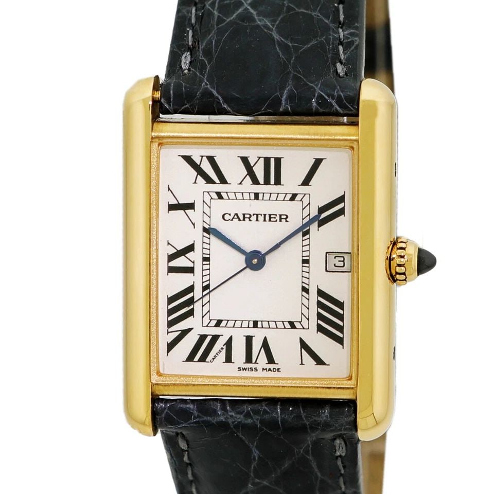 CARTIER GENT'S 18K YELLOW GOLD CARTIER TANK LOUIS 2441 BOX WARRANTY MINTY: CARTIER GENT'S 18K YELLOW GOLD CARTIER TANK LOUIS 2441 BOX WARRANTY MINTY Brand: Cartier Model: Tank Louis Cartier Reference No: 2441 Gender: Gent’s Movement: Swiss Quartz Accuracy Movement. Case Me